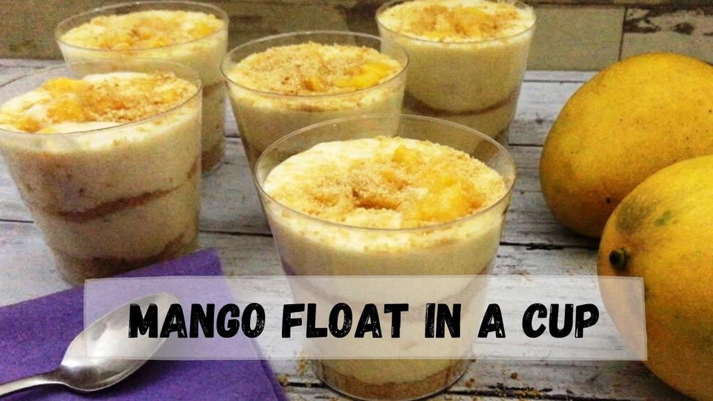 'Video thumbnail for Mango Graham Float in a Cup Recipe | Happy Tummy Recipes'