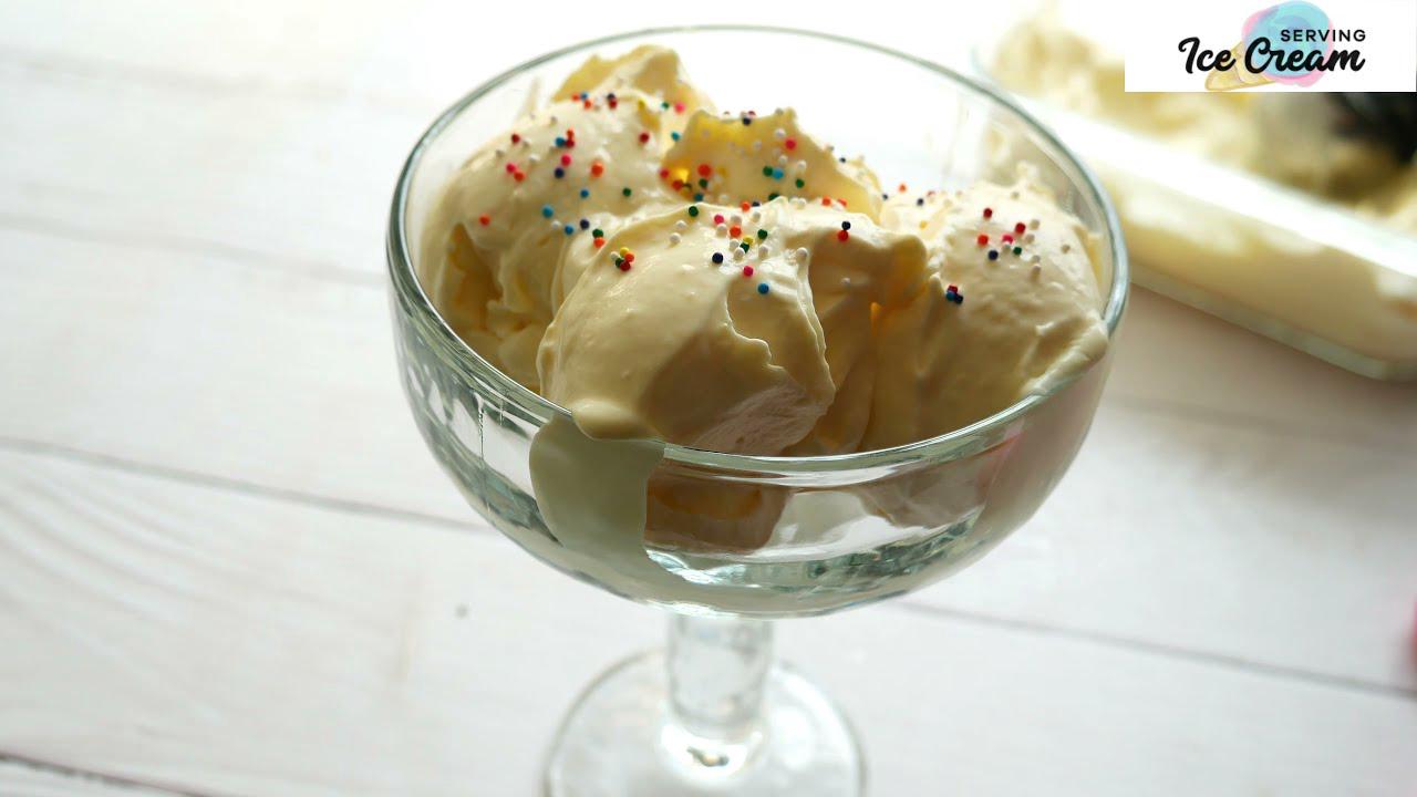 'Video thumbnail for Pudding Ice Cream Recipe'